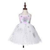 Vestido De Princesa Infantil De Luxo Para Meninas