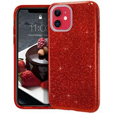 Mateprox iPhone 11 Case, Bling Sparkle Cute Girls Mujer Fund