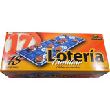 Juego Loteria Bingo Mesa Familiar Fichas Madera +48 Cartones