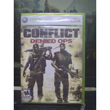 Conflict Dinied Ops Para Xbox 360 (sellado)
