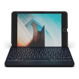 Funda Con Teclado Zagg / Para iPad 5 7.9 / Charcoal