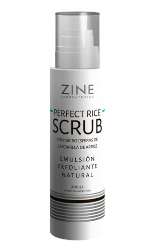 Zine Emulsion Exfoliante Perfect Rice Scrub X 200g