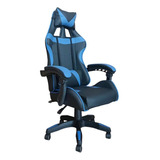 Silla Escritorio Gamer Ergonómica Tapizado Eco-cuero 