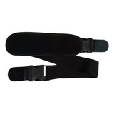 Tahali Line Cinturon De Seguridad Negro Con Clip Y Piel 