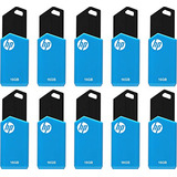 Unidad Flash Usb 2.0 Hp V150w De 16 Gb, Paquete De 10