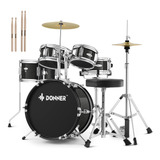 Kid Drum Sets-donner 5 Piezas Para Principiantes, Kit Comple