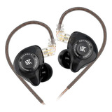 Auriculares Kz Edx Pro X Black Return Sin Micrófono