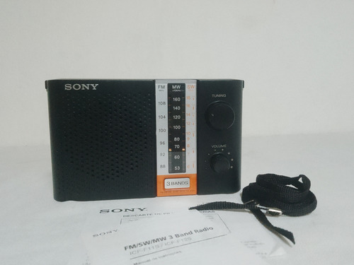 Rádio Sony 3 Bandas Fm/sw/mw