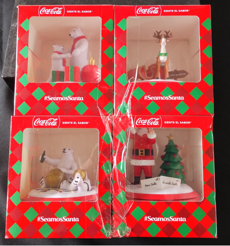 Colección Completa Cajas Musicales Navidad Coca Cola 2019