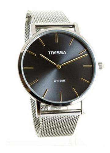 Reloj Tressa Clyde B N°07 Malla Tejida Agente Oficial Caba