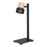 Velador Moderno España Cabezal Madera Gu10 Led Vg