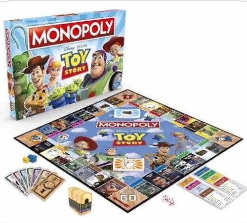  Monopoly Toy Story 4 Hasbro Gaming Juego De Mesa