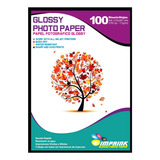 Papel Fotografico Glossy A4 115gr Brillante 300 Hojas