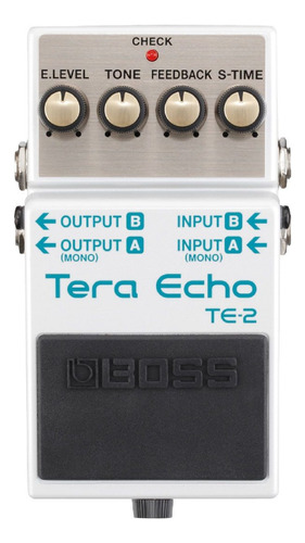 Pedal De Efecto Boss Te2 Tera Echo Para Guitarra