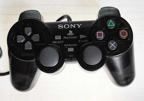 Controle Playstation Dualshock 2 Midnight Black Original