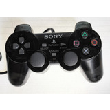 Controle Playstation Dualshock 2 Midnight Black Original