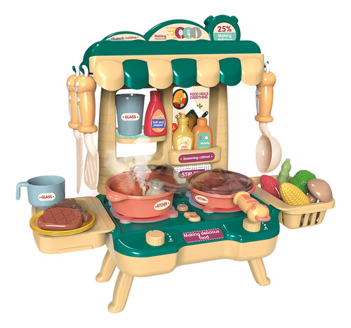 Kit Cozinha Infantil Com Acessorios Luz E Som Zippy Toys