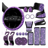 Accesorios Para Interior De Coche Con Brillos, 19 Pcs. - D