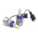 Kit Lampada Super Led H11 2d 6000k Carro Alta Baixa 12v 24v