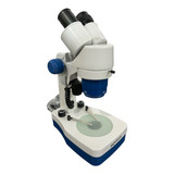 Estereomicroscópio Binocular 80x Iluminação Led Pesquisa