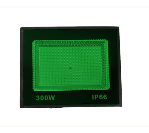 Refletor Holofote 300w Verde Led Iluminação Externa