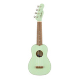 Fender Ukelele Soprano Venecia, Verde Surf