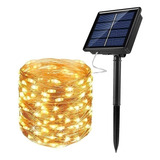 Guirnalda Led  Para Jardin Luces Hada Solares 30 Mtr 300 Led