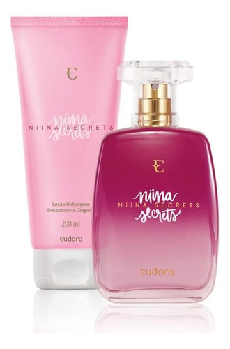 Presente Niina Secrets Colônia + Loção Hidratante Eudora