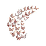 36 Mariposas Para Decoraciones Pared, Arreglos Florales