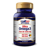 Ômega 3 Ultra Ômega 1250mg 120 Cápsulas Importado Eua 