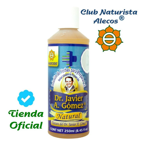 Tintura De Yerbas Del Dr. Javier A. Gómez De Alecos®, 250ml