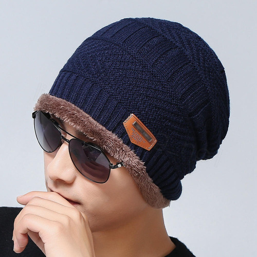 Touca De Lã Forrada Masculino Adulto Toca Gorro Toucas Frio 