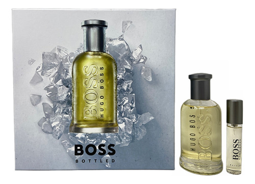 Hugo Boss Boss Set De 2 Pz Con Mini Para Hombre