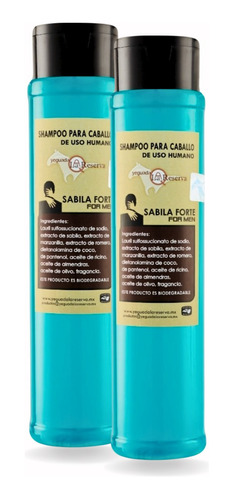 Kit 2 Shampoo De Caballo Para Uso Humano Yeguada La Reserva