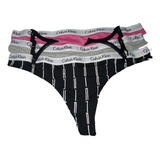 Panties Tangas Calvin Klein Originales Paquete De Tres