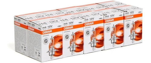 Blister 10 Lámparas H4 12v 60/55w P43t Osram Bilux Alemania