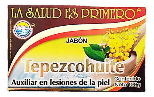 Jabón Tepezcohuite Para Lesiones En La Piel 3 Pzs Con Envio