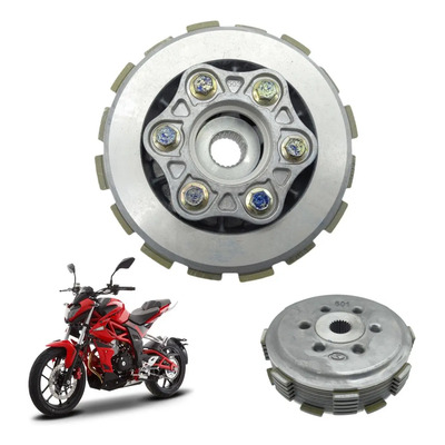 Embrague Platos Pastas Disco Para Italika Vort-x 200 Vortx