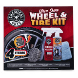Kit De Limpieza Chemical Guys Ultra Shine Wheel & Tire Kit