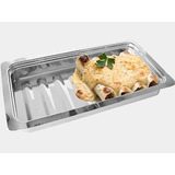 Fuenton Canelonera Acero Inox 39x20.5 Cm Carol