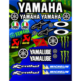 Kit Decorativo Para Yamaha Troquelado ,laminado Y Con Filtro