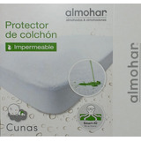 Cubrecolchon Protector Impermeable Toalla/pvc Cuna 140x80