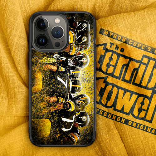 Funda Protectora Para iPhone Pittsburgh Steelers Case Tpu