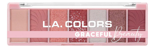 Paleta De Sombras Beauty L.a Colors Color De La Sombra Graceful