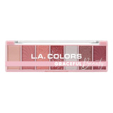 Paleta De Sombras Beauty L.a Colors Color De La Sombra Graceful