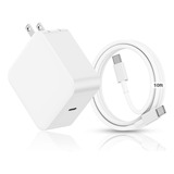 Cargador De Pared Rápido Para Mac Book Pro De 100 W Con Cabl