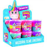 Kit X 10 Massinha Para Modelar 152g  Slime Gelelé Unicórnio