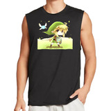 Playera Tank De Gamer Navi Link Ocarina Of Time