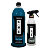 Limpador Pneus Delet 500ml Vonixx Moto-v 1,5l Shampoo