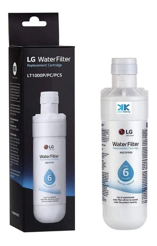 Filtro De Agua LG Adq74793501 Lt1000p